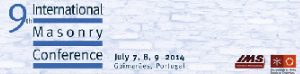 9IMC2014 – 9th International Masonry Conference