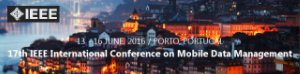 MDM 2016 - 17th IEEE International Conference on Mobile Data Management