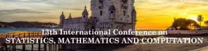 WSMC13 - 13th International Conference on Statistics, Mathematics and Computation 