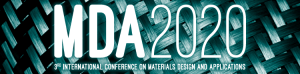 MDA 2020 - 3rd International Conference on Materials Design and Applications 2020