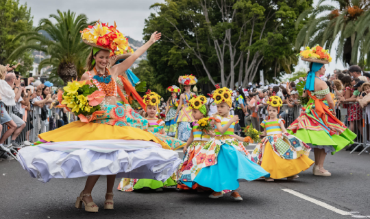 Join Madeira’s Colorful Flower Festival Event