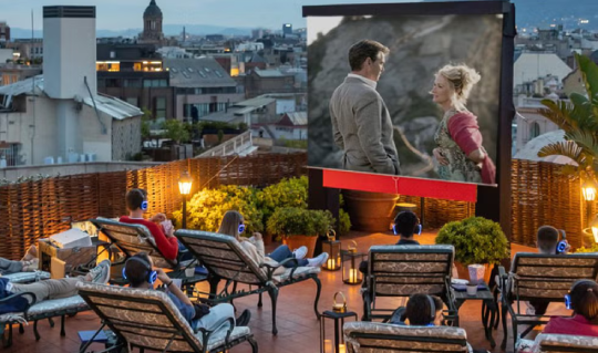 Madrid's Rooftops Become Your Private Cinema 