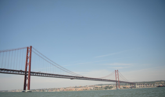 Sailing Lisbon's Golden River in Winter