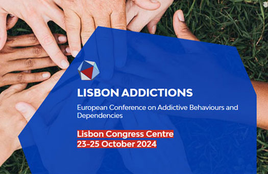 Lisbon Addictions 2024 Conferência Internacional sobre o Comportamentos Aditivos e Dependências com Organização Abreu Events