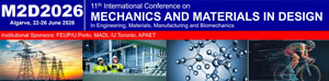 M2D2026 - 11th International Conference on Mechanics and Material in Design	